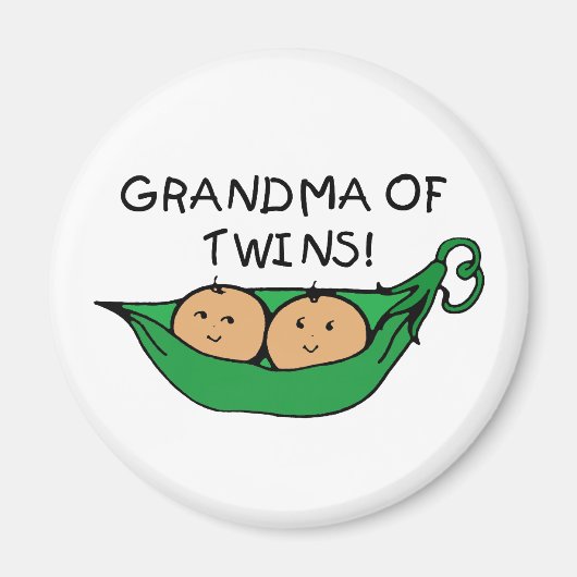 Oma van Twins Pod Magneet (Voorkant)