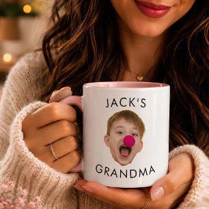 Oma verjaardag, babyface papa cadeau, op maat gema mok