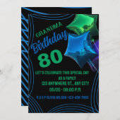 OMA Verjaardag uitnodiging (Voorkant / Achterkant)