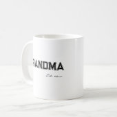 'Oma' Verjaardag Vaderdag Cadeau Koffiemok (Voorkant links)