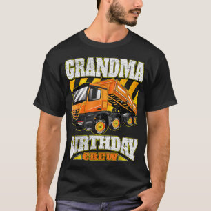 Oma - Verjaardagsploeg met Dump Truck  T-shirt