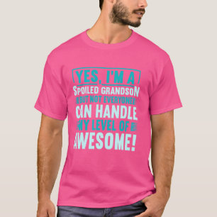 Oma verwend kleinzoon grootouders t-shirt