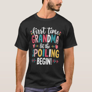 Oma Verwennen Begin Eerste Keer Oma T-shirt