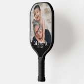 Oma Vestigde Leuke Moderne Foto Pickleball Paddle (Links)