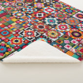 Oma Vierkant Haakpatroon Deken Print  (3/4)