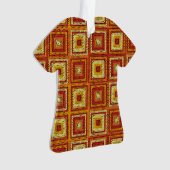 Oma vierkant patroon ornament (voorkant)