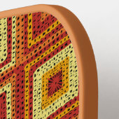 Oma vierkant patroon pickleball paddle (Links Detail)