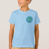 Oma Vist met opa T-shirt (Voorkant)