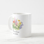 Oma Waterverf Wildflower  Koffiemok (Voorkant links)