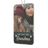 Oma we houden van je één foto luchtverfrisser (Links)