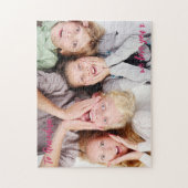 Oma, we houden van je, foto legpuzzel (Verticaal)