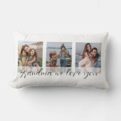 Oma we houden van je Moederdag Kussen (Voorkant)