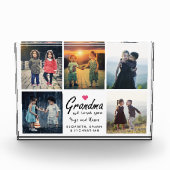 Oma we houden van jou script Modern Aandenken Coll Fotoblokken (Voorkant)