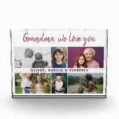 Oma we love you Kleinkinderen 6 Fotocollage Fotoblokken (Voorkant)
