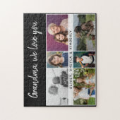Oma we love you Kleinkinderen 6 Fotocollage Legpuzzel (Verticaal)