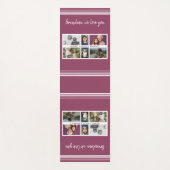 Oma we love you Kleinkinderen 6 Fotocollage Yogamat (Voorkant)