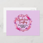 Oma weet alles briefkaart (Voorkant / Achterkant)