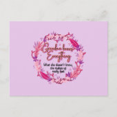 Oma weet alles briefkaart (Voorkant)