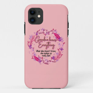 Oma weet alles Case-Mate iPhone case