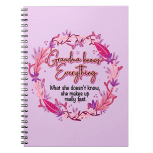 Oma weet alles notitieboek