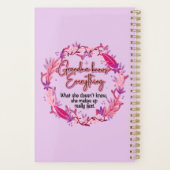 Oma weet alles planner (Achterkant)