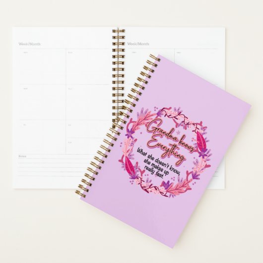 Oma weet alles planner (Display)