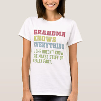 Oma weet alles t-shirt