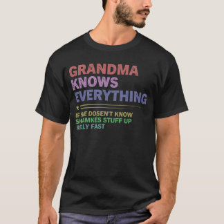 Oma weet alles t-shirt
