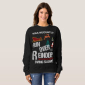 Oma werd overreden door een rendier... zo vergeven trui (Voorkant volledig)