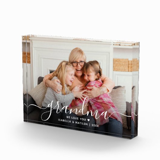 Oma | Wij houden van je Schattige Fotoblokken (Rechts)