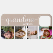 Oma wij houden van jou foto Case-Mate iPhone case (Achterkant (horizontaal))