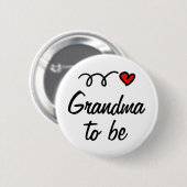 Oma worden knop ronde button 5,7 cm (Voorkant /achterkant)