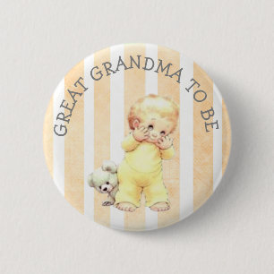Oma wordt  Baby Boy Button