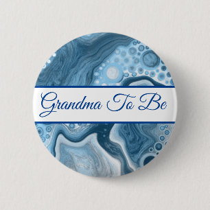 oma wordt   Button Baby shower van jongen