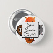 Oma wordt Button Fox Woodlands (Voorkant /achterkant)