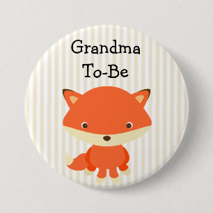Oma wordt Button Woodlands-thema