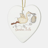 oma wordt keramisch ornament (Links)