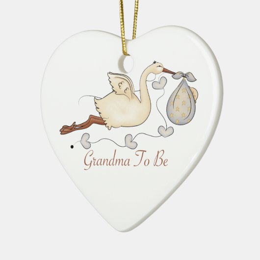 oma wordt keramisch ornament (Links)