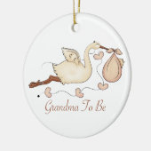 oma wordt keramisch ornament (Links)