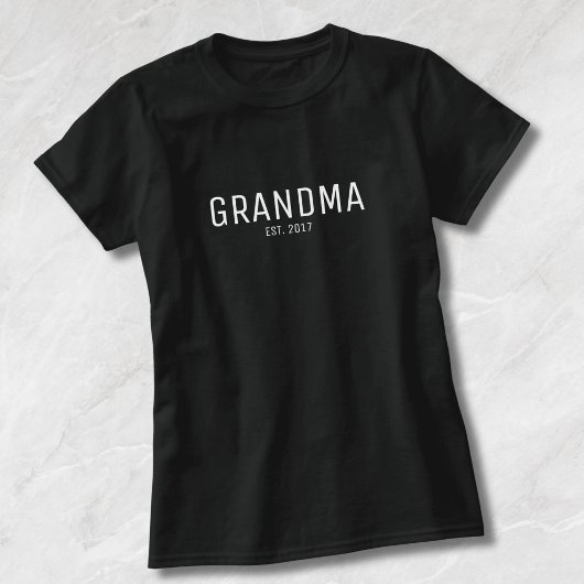 Oma Wordt Oma Geschenk T-shirt