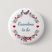 oma wordt ronde button 5,7 cm (Voorkant)