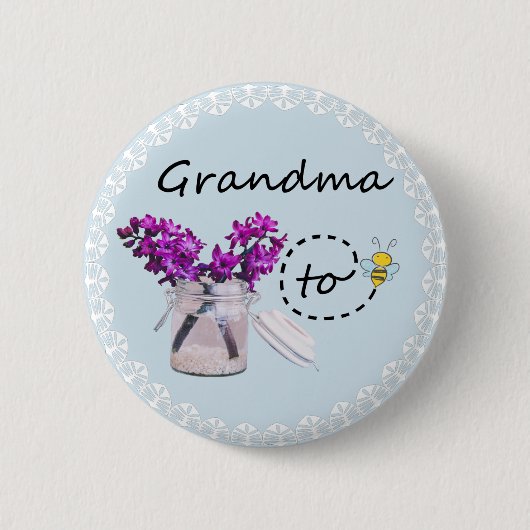 oma wordt ronde button 5,7 cm (Voorkant)