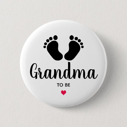 oma wordt ronde button 5,7 cm (Voorkant)