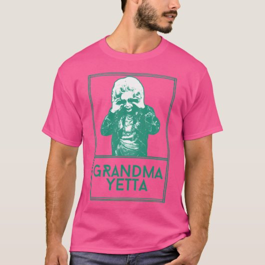 Oma Yettaretro Fan artwork T-shirt (Voorkant)