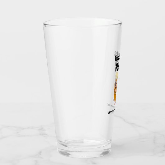 OMA ZAL HET WEL MAKEN - Beste Grootste Opa Glas (Rechts)