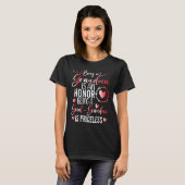 Oma zijn is een eer grootmoeder te zijn t-shirt (Voorkant volledig)