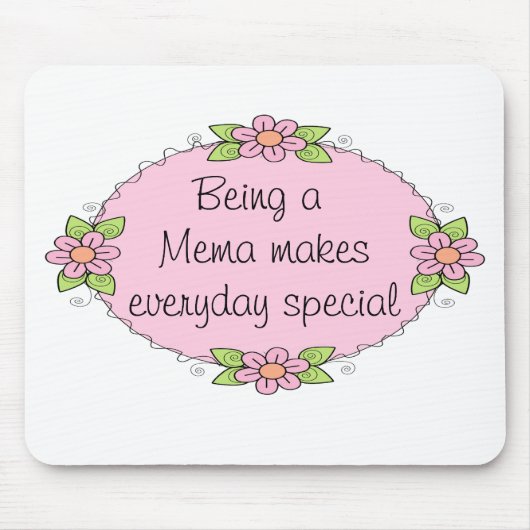 Oma zijn maakt elke dag speciaal muismat (Voorkant)