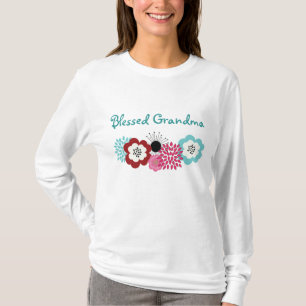 Oma zonder grenzen - Pas de tekst aan T-shirt