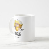 Omaakfoto van oom met hart koffiemok (Voorkant links)