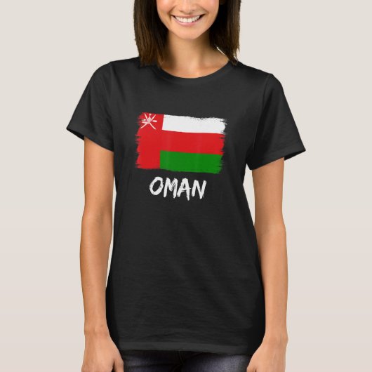 Omaanse vlag Oman T-shirt (Voorkant)